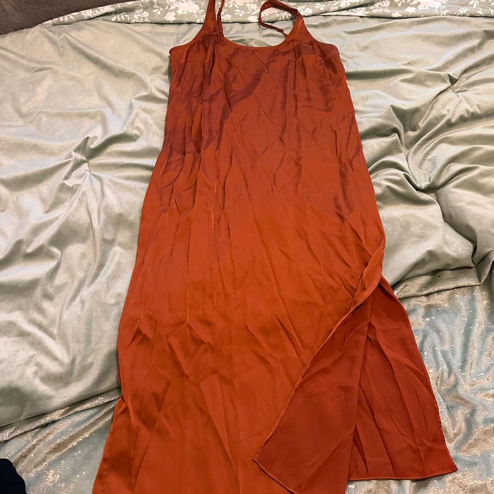 Abercrombie & Fitch Terracotta Sleeveless Dress